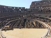 Ancient Rome, Colosseum, Forum and Palatine., Rome, ITALY