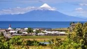 TOUR  TO THE BORDER OF LLANQUIHUE LAKE & OSORNO VOLCANO, Puerto Varas, CHILE