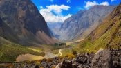 TOUR THROUGH THE ANDES, EMBALSE DEL YESO, Santiago, CHILE