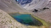 Yeso reservoir and Laguna los Patos, Santiago, CHILE