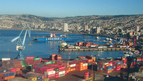 Puerto de Valparaiso, Chile